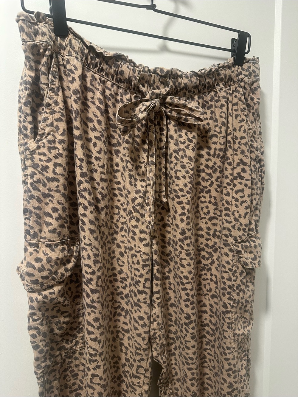 Leopard Cargo Joggers - Picture 2 of 4